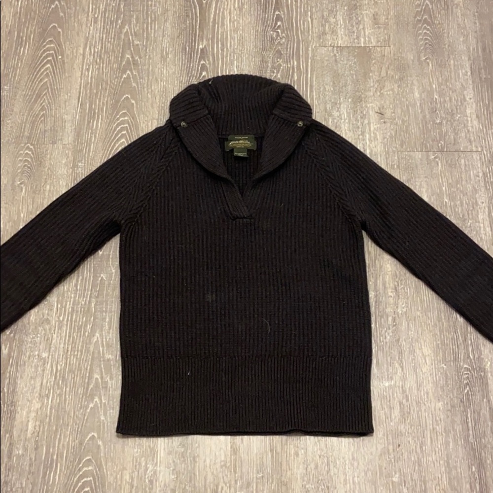 Eddie Bauer 100% wool  sweater